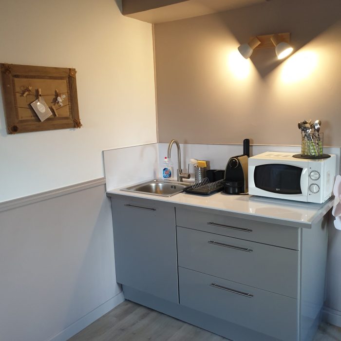 Kitchenette - Chambres d'hôtes à Honfleur