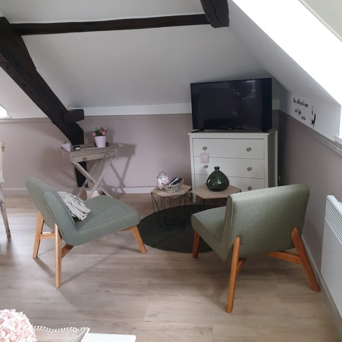 Coin Salon - Chambres d'hôtes à Honfleur