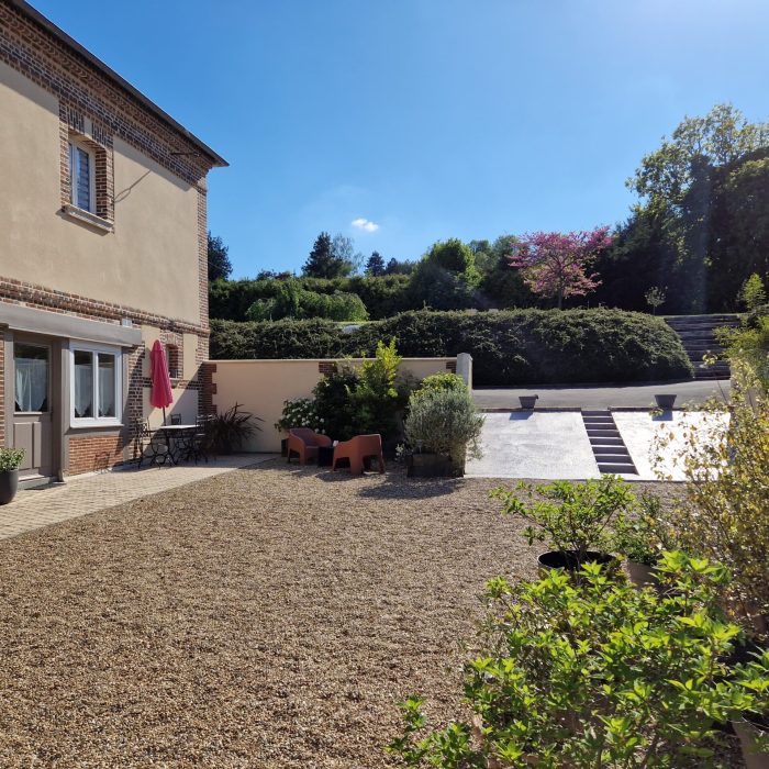 Espace extérieur - Gîte à Honfleur "La Cour"