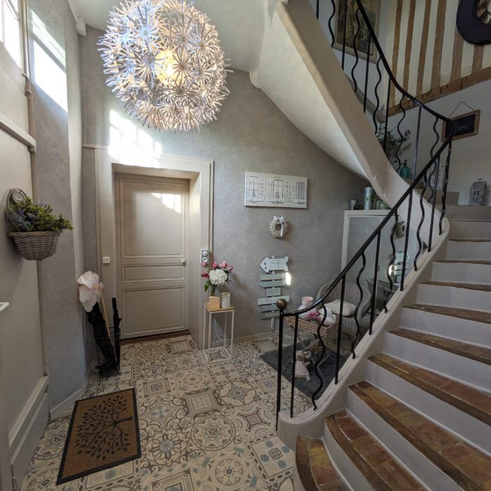 Parties communes d'hôtes à Honfleur - Anciennes chambres de bonnes